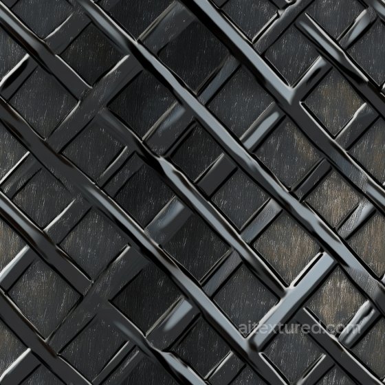 Black Painted Metal Panels PBR Texture with Worn Scratched Surface Metal texture preview