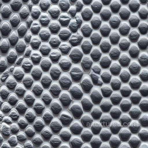 Reptilian Scale Skin Texture With Detailed Glossy Scales seamless Skin PBR texture