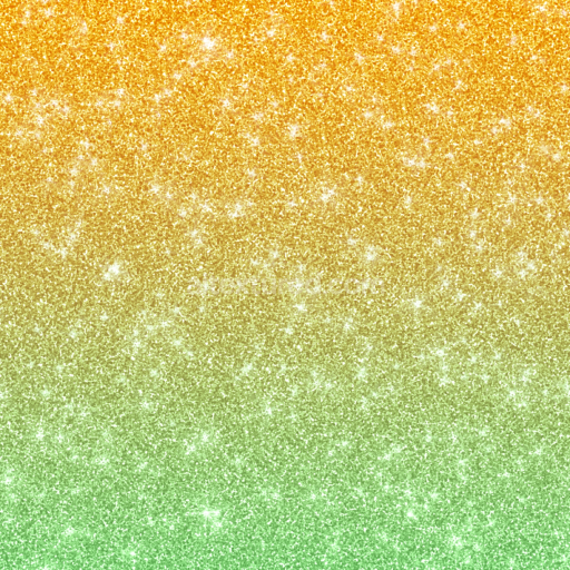 Seamless 3D PBR Glitter Texture Featuring Sparkling Orange to Green Gradient