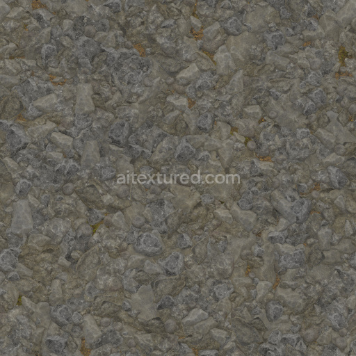 Rock Stone Texture Seamless Pbr Ground Natural Rough Surface Gray