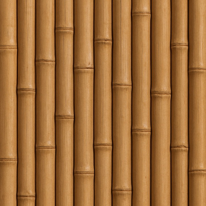 Bamboo Slats Tight Nodes Wood seamless PBR texture preview