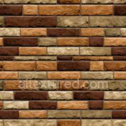 seamless Seamless 3D PBR Brick Wall Texture Featuring Subtle Cracks and Earthy Tones texture 8k free download PBR