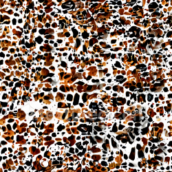 seamless Seamless 3D PBR Leopard Print Fabric Texture with Brown and Black Spots texture 8k free download PBR