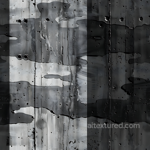 Urban Tactical Camouflage PBR Texture with Distressed Black and Gray Paint seamless Color Camouflage PBR texture