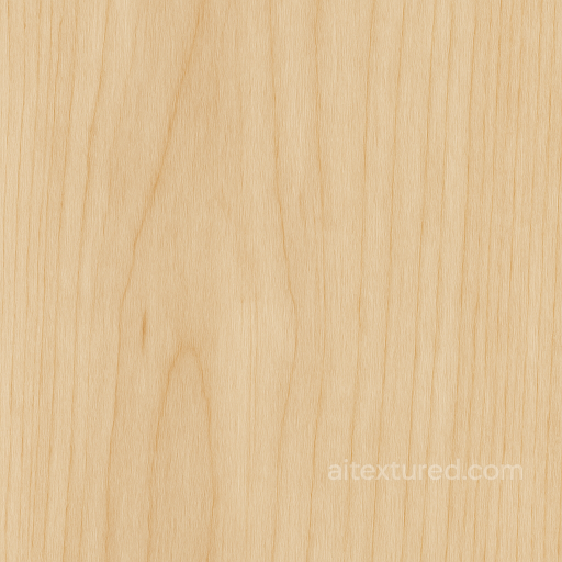 Poplar Wood With Semi Matte Finish And Fine Grain seamless Furniture wood PBR texture