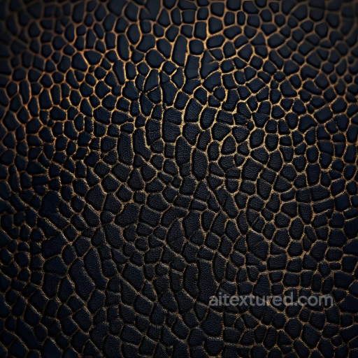 Skin PBR Texture Featuring Dark Reptilian Cracked Surface seamless Skin PBR texture