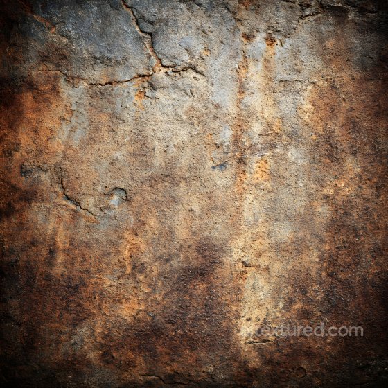 Rusty Metal Cracked & Worn PBR Texture with Earthy Rust Tones Rust texture preview