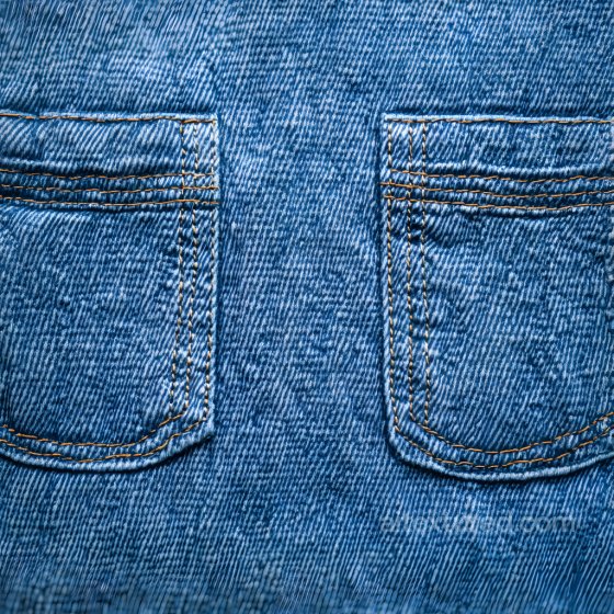 Cracked Denim Fabric PBR Texture with Detailed Stitching Denim jeans texture preview