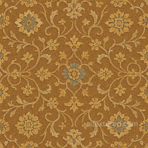 Decorative Patterned Carpet Seamless Texture seamless Carpet PBR texture