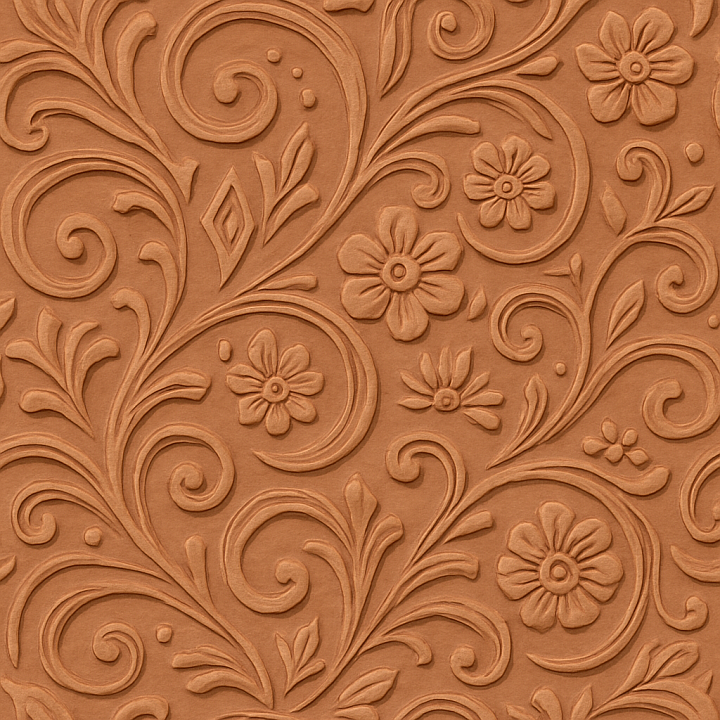Decorative Clay seamless PBR texture preview