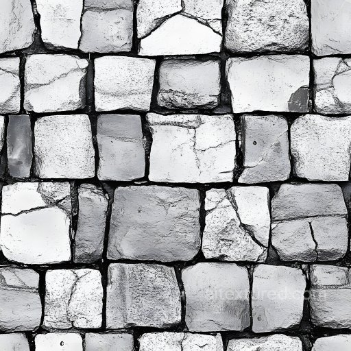 Of Cracked White Painted Brick Wall With Chipped Edges seamless Brick PBR texture