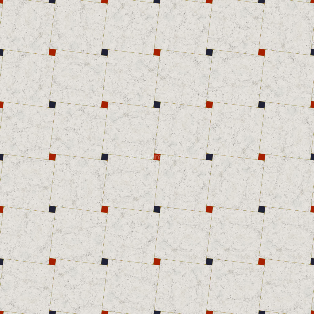 Seamless PBR tile texture with a modern design