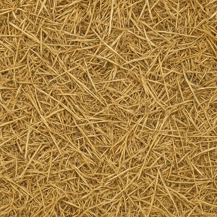 Farm Hay seamless PBR texture preview