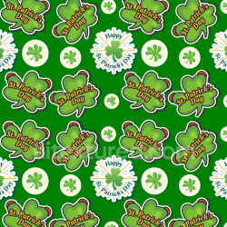 seamless Seamless 3D PBR texture of vibrant green St Patrick's Day digital paper pattern texture 8k free download PBR