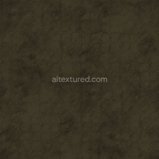 Net Woven Texture Dark Seamless Pbr Pattern