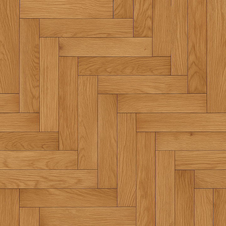 Oak Parquet Wood seamless PBR texture preview