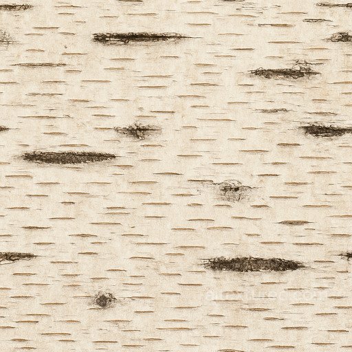 Decorative Birch Bark Seamless Texture seamless Bark PBR texture