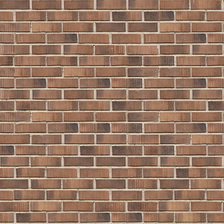 Brown Brick Wall for Modeling seamless PBR texture preview