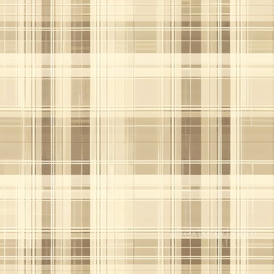Beige Plaid Fabric Texture With Soft Grid Checks Plaid texture preview