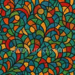 seamless Decorative Stained Glass Texture Seamless texture 8k free download PBR