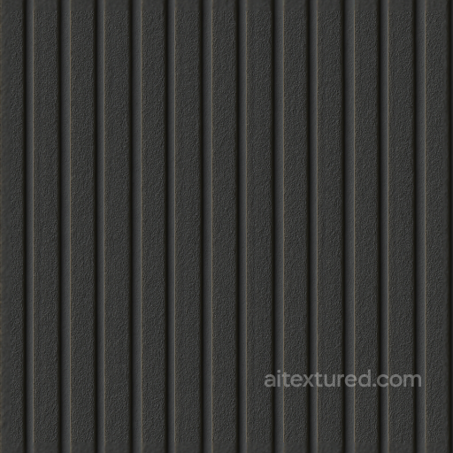 Tactile Plate With Raised Lines On Textured Plastic And Matte Black Finish seamless Tactile Plate PBR texture