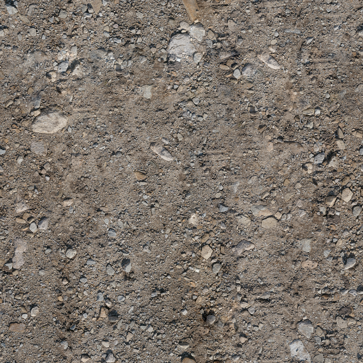Rough Rock Stones - Rock Stones Broken Broken Gravel Gravelly seamless PBR texture preview