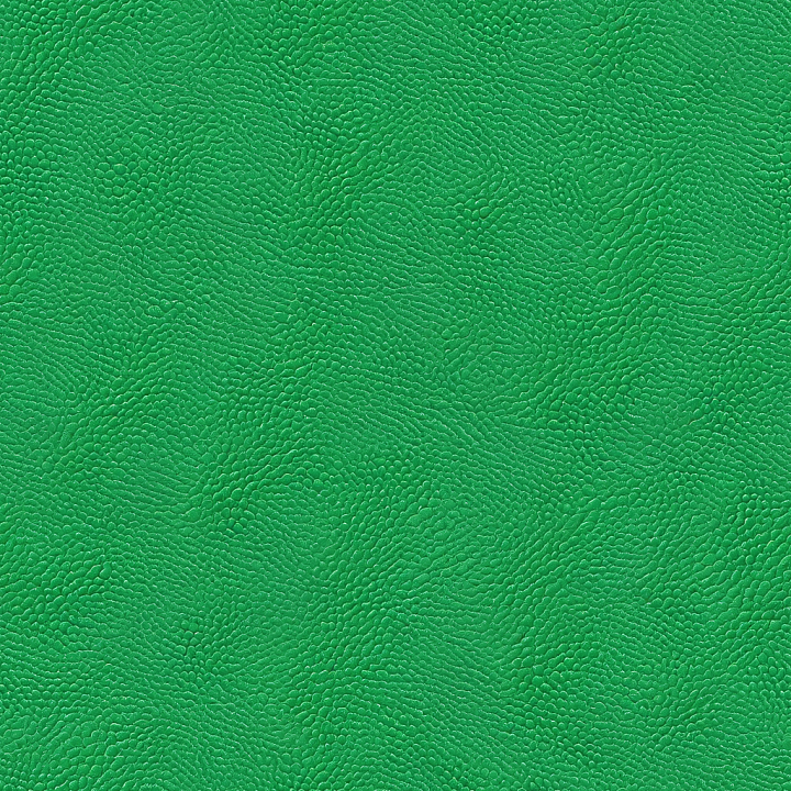 Vibrant Green Pebbled Leather with Fine Grain seamless PBR texture preview