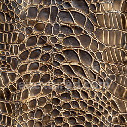 seamless Seamless 3D crocodile embossed brown leather PBR texture with detailed scales and subtle sheen texture 8k free download PBR
