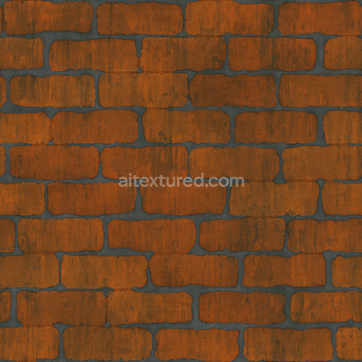 Brick Old Wall Weathered — Seamless PBR Texture
