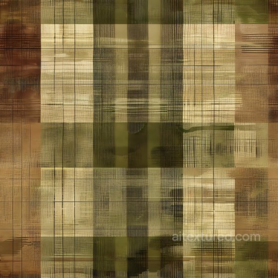 Plaid Fabric Texture with Olive Green and Beige Tones Plaid texture preview