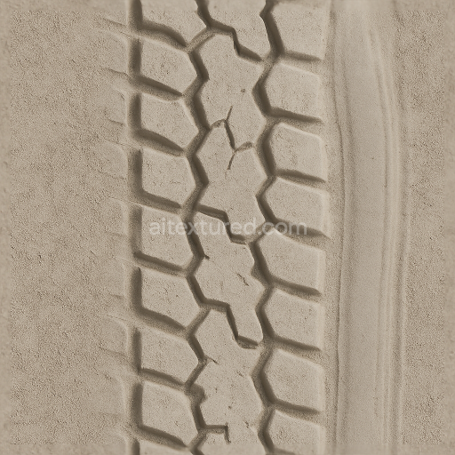 Seamless 3d texture pbr 8k truck tire print heavy duty tread tire sidewall mark