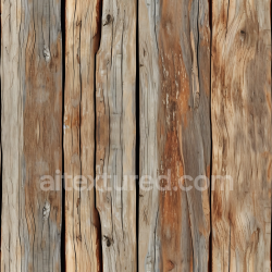 seamless Seamless 3D PBR Texture of Weathered Rustic Wood Planks with Cracks and Knots texture 8k free download PBR