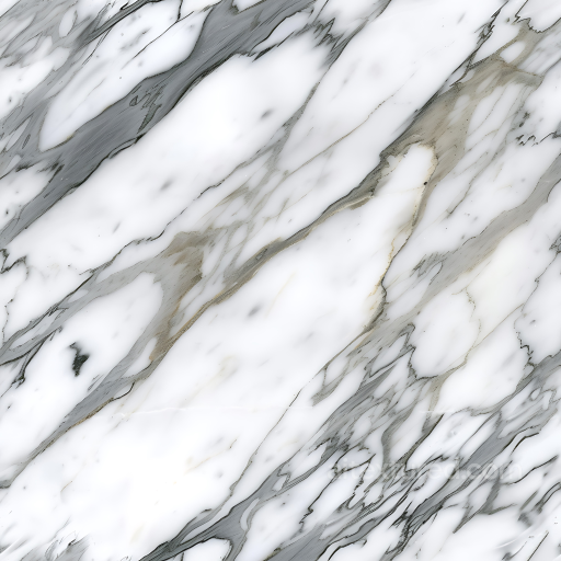 Carrara White Marble PBR Texture with Natural Veining seamless Marble PBR texture