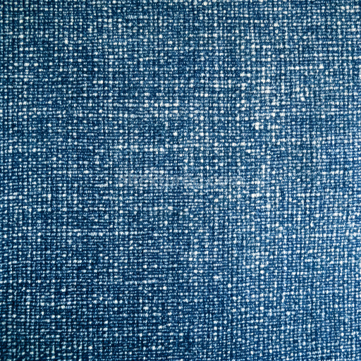 Seamless 3D Cracked Denim Textile PBR Texture in Blue and White Weave
