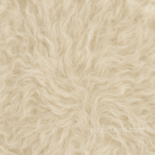 Angora Wool Soft Wool Fluffy Wool Natural Wool Fibers seamless Wool PBR texture