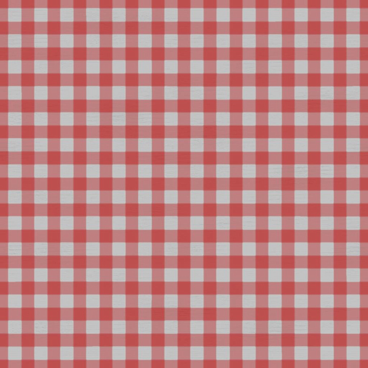 Red and White Checker Cloth seamless PBR texture preview