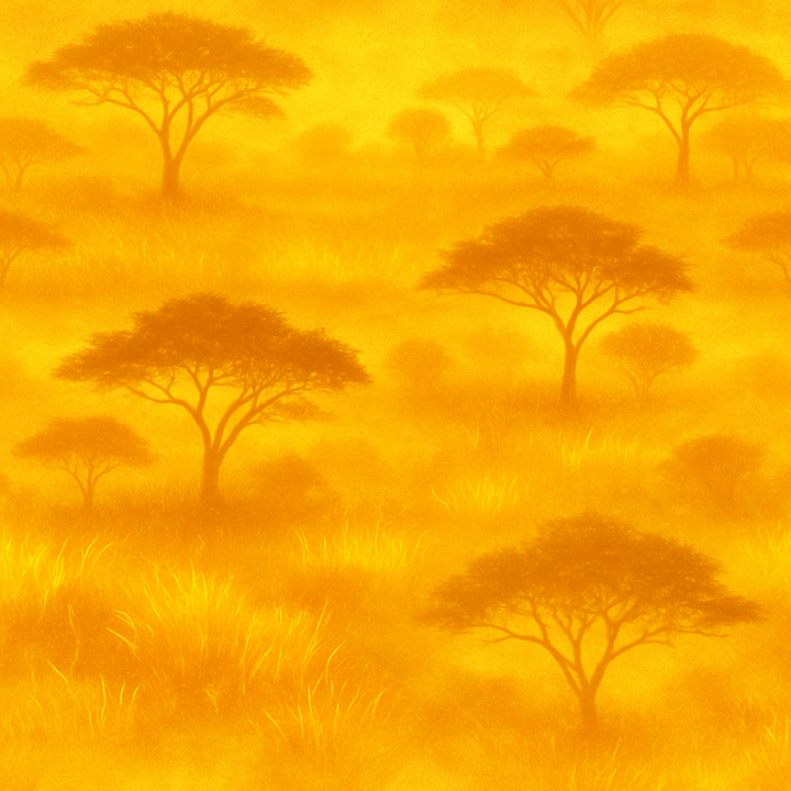 Glowing Savanna seamless PBR texture preview