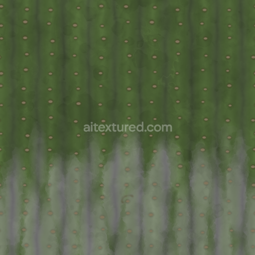 Cactus Desert Organic Plant Torns — Seamless PBR Texture