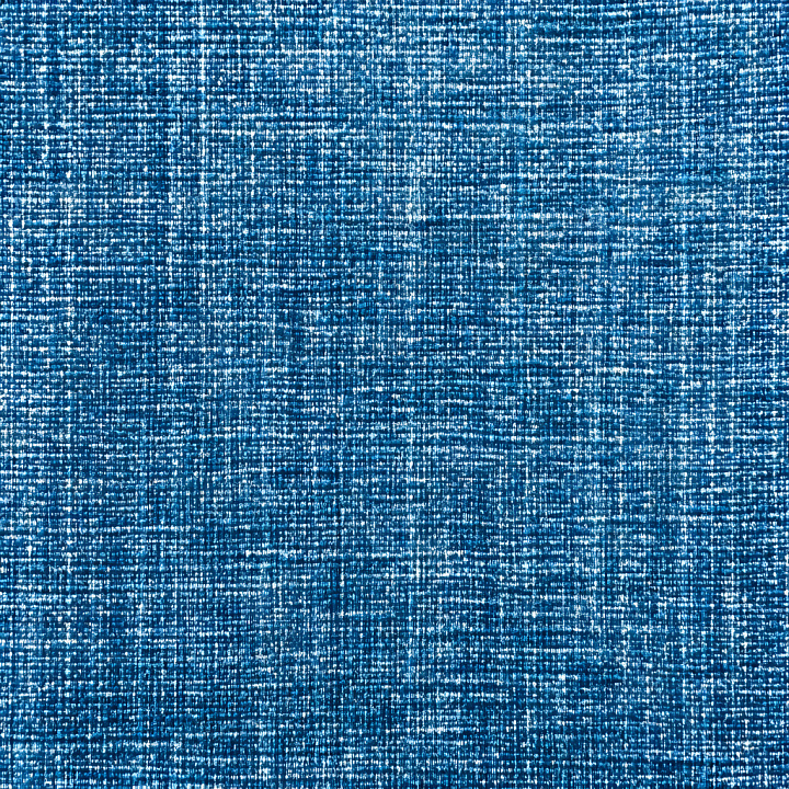 Cracked Denim Fabric with Worn Blue and White Threads seamless PBR texture preview
