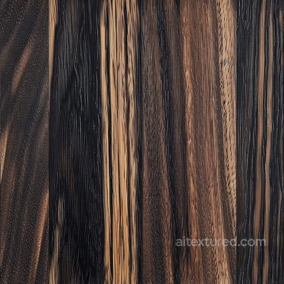 Dark Striped Wood Planks Texture with Varied Grain Patterns Wood texture preview