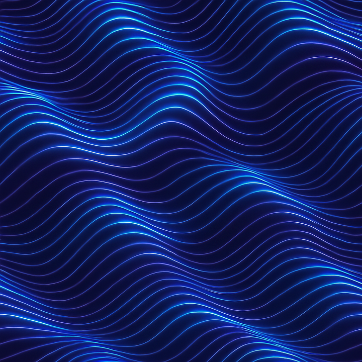 Futuristic Wave seamless PBR texture preview