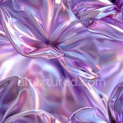 seamless Seamless 3D PBR Texture Featuring Glossy Iridescent Purple Folds texture 8k free download PBR