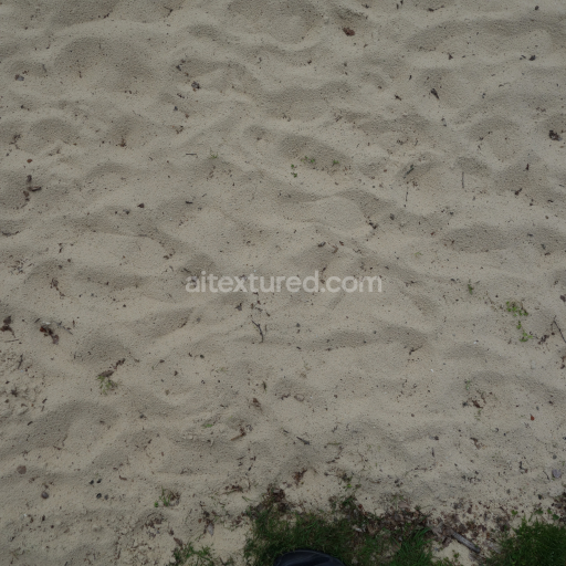 Natural Detailed Sand Texture for PBR 3D Rendering