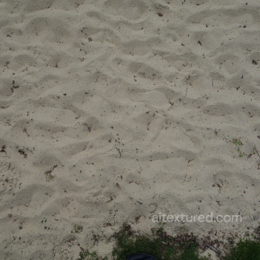 Natural Detailed Sand Texture for PBR 3D Rendering seamless Sand-soil PBR texture