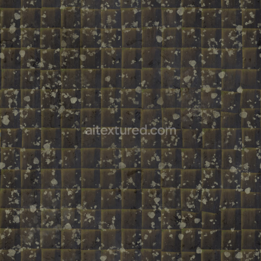 Roof Tile Seamless Pbr Texture Dark Grain