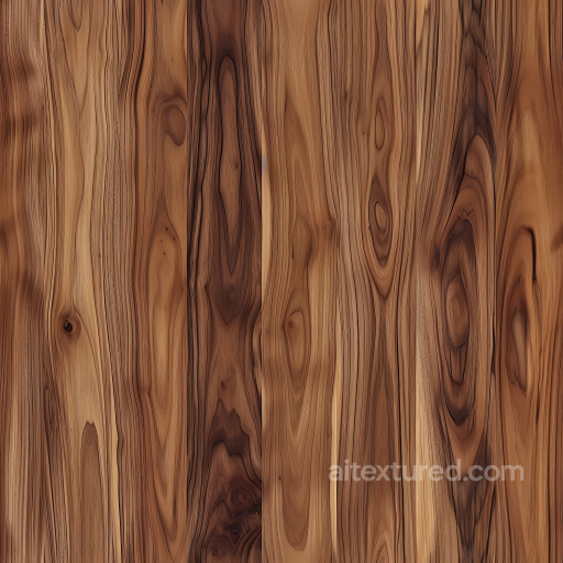 Natural Knotty Wood Planks Seamless Texture with Rich Grain seamless Wood PBR texture