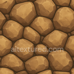 seamless Stylized Boulder Seamless Texture texture 1024x1024 free download PBR