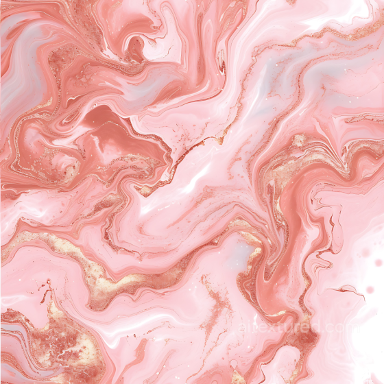 Marble Texture Featuring Blush Pink Base and Copper Swirl Veins Marble texture preview