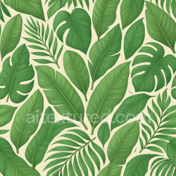 seamless Clean Tropical Leaves Texture Seamless 1024X1024 texture 1024x1024 free download PBR