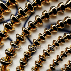 seamless Seamless Shiny Gold Metal Texture with Reflective Chains Pattern texture 8k free download PBR